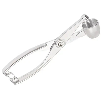 Silver metal decorbites cherry pitter with small cup attachment multifunctional aluminum alloy kitchen tool