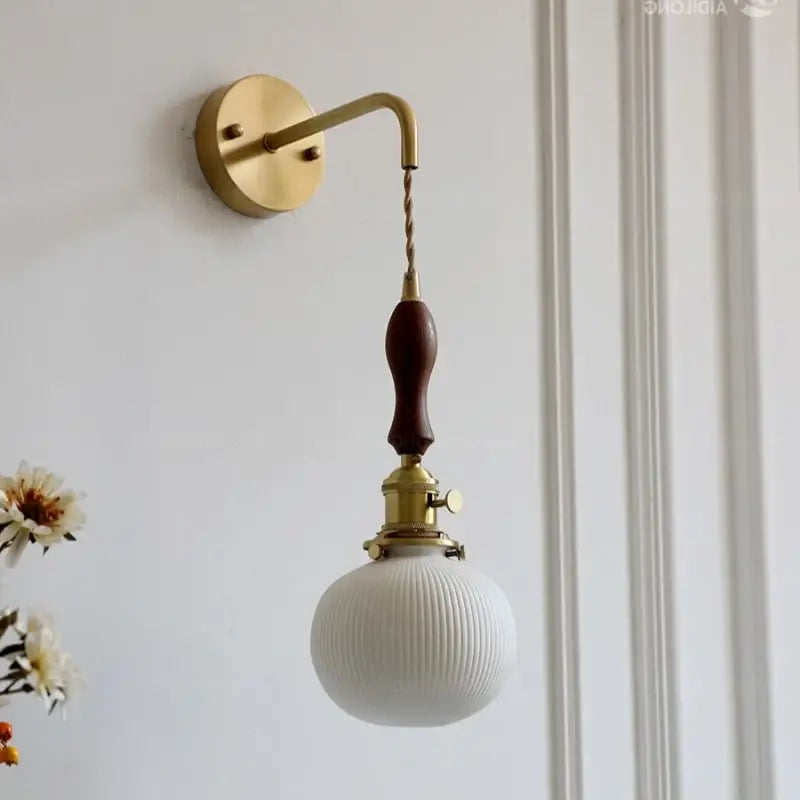 DecorBites™ Copper Ceramic LED Wall Lamps - Nordic Modern Design