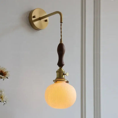 DecorBites™ Copper Ceramic LED Wall Lamps - Nordic Modern Design