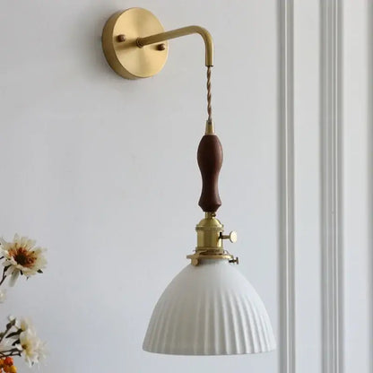 DecorBites™ Copper Ceramic LED Wall Lamps - Nordic Modern Design
