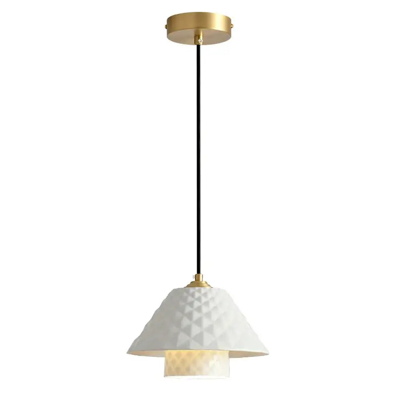 DecorBites™ Copper Ceramic Pendant Lights for Home Decoration