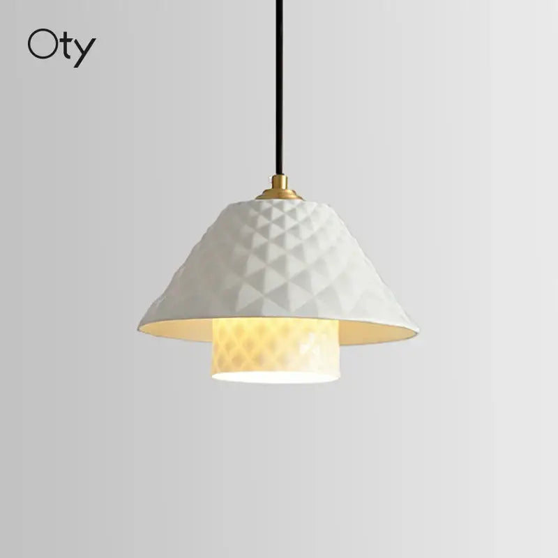 DecorBites™ Copper Ceramic Pendant Lights for Home Decoration
