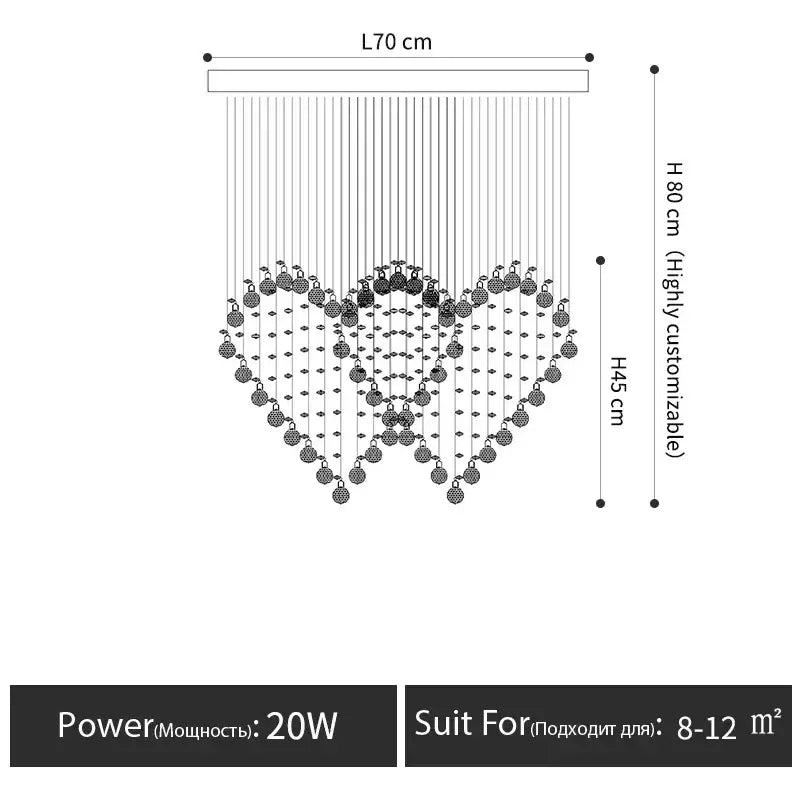 DecorBites™ chandelier table lamp set with heart-shaped crystal pendants and sleek metallic frame for modern bedrooms