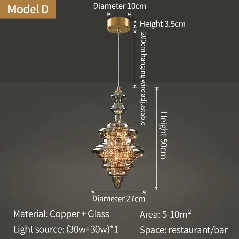 A tiered cascading decorbites crystal chandelier with brass-finished copper top and sparkling glass tiers for kitchen decor