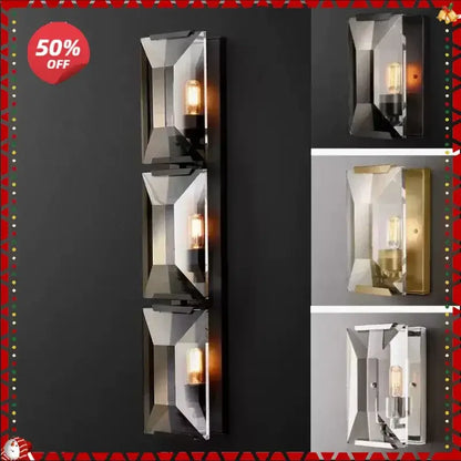 Decorbites™ Kristall-LED-Wandleuchte - Retro-Stil für Schlafzimmer und Wohnzimmer