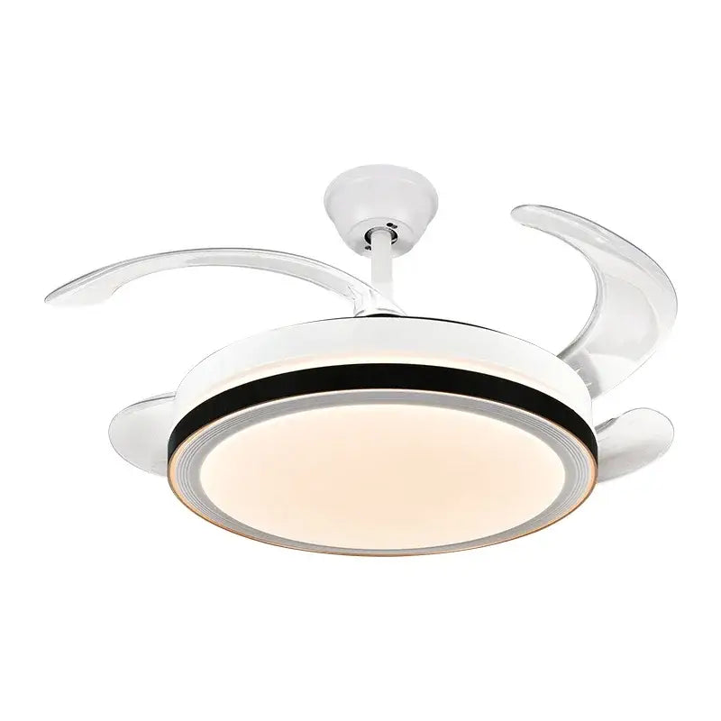 DecorBites™ Crystal Light Ceiling Fan with Remote Control – Modern Chandelier Vintage Style