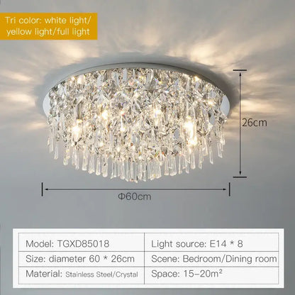 Decorbites™ Crystal Light: Modernes Luxus-Wohnzimmer Schlafzimmer Esszimmer Deckenlicht