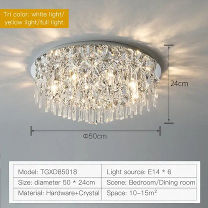 Decorbites™ Crystal Light: Modernes Luxus-Wohnzimmer Schlafzimmer Esszimmer Deckenlicht