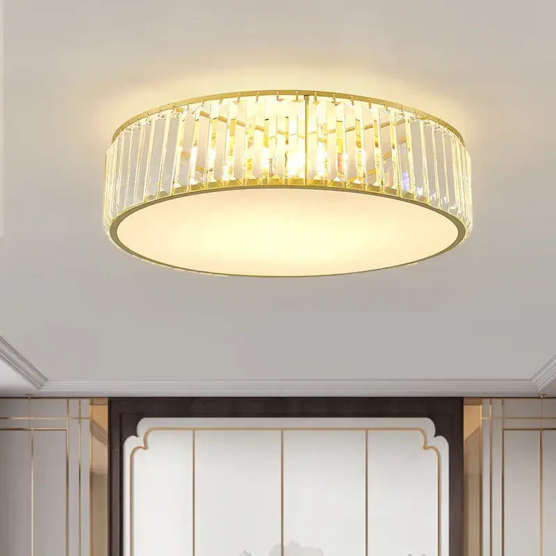 DecorBites™ Crystal Light: Modern Restaurant Hotel Ceiling Light for Living Room