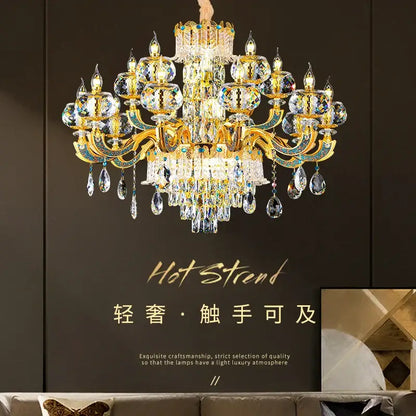 Decorbites™ Kristall-Esszimmer-Lüster: Elegante Beleuchtung für Zuhause, Hotel, Club