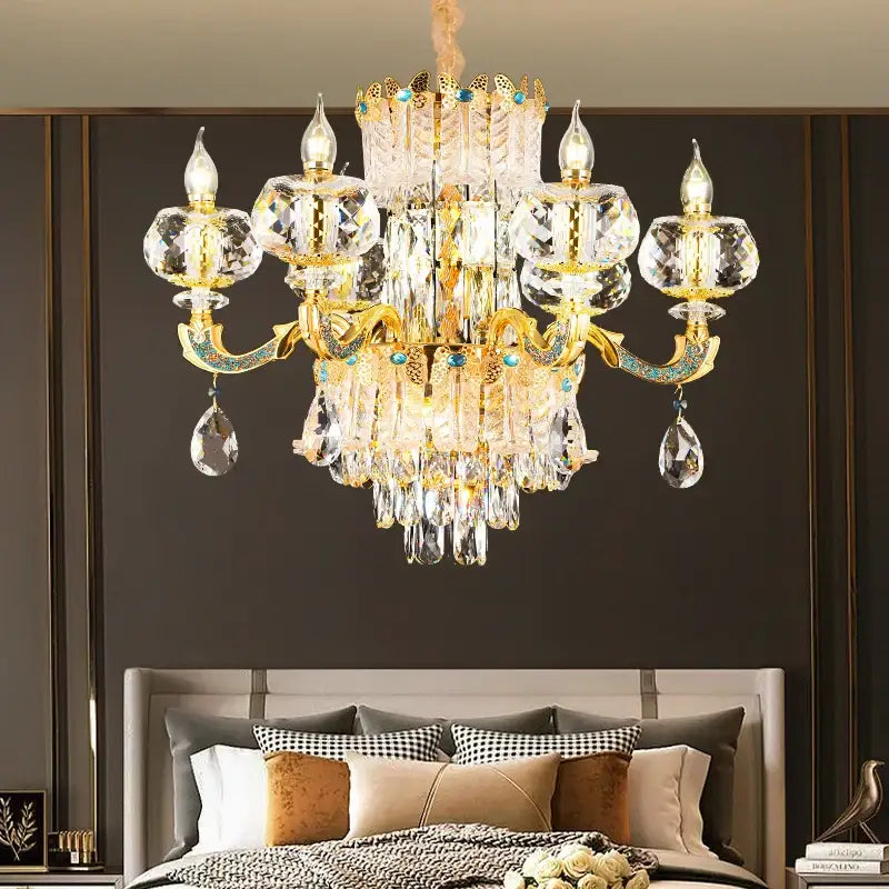 Decorbites™ Kristall-Esszimmer-Lüster: Elegante Beleuchtung für Zuhause, Hotel, Club