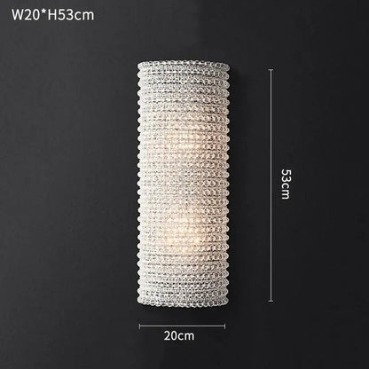 DecorBites™ Crystal Loft Chandelier: Modern Luxury Circle Pendant Lamp for Living Room Lighting