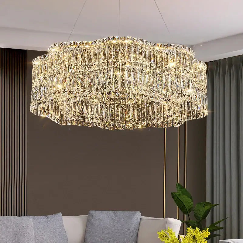 Decorbites™ Kristall-Luxus-Lüster für modernes Wohnzimmer, Licht für gehobene Restaurants