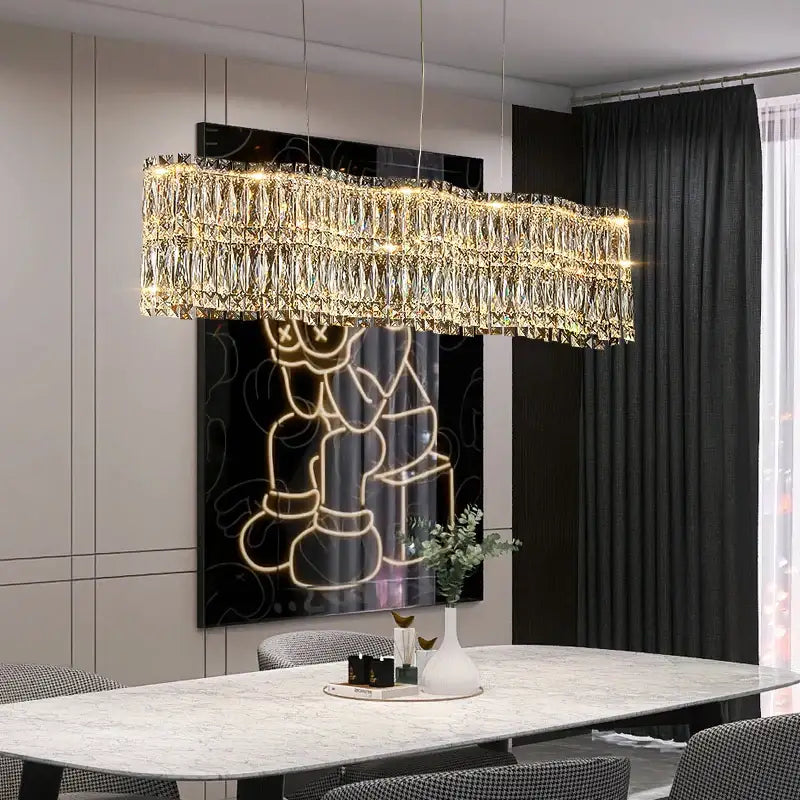 Decorbites™ Kristall-Luxus-Lüster für modernes Wohnzimmer, Licht für gehobene Restaurants