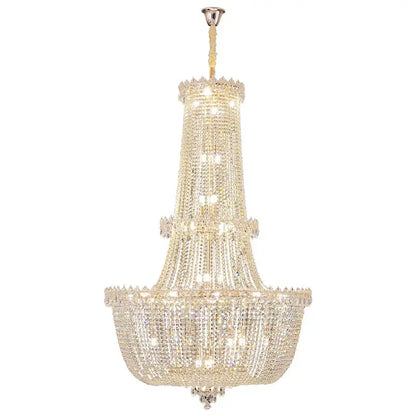 DecorBites™ Crystal Luxe Chandelier for Villa Hotel Living Room - European Modern Style