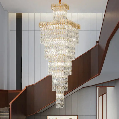 Decorbites™ Kristall-Luxe-Wohnzimmer-Kronleuchter – Moderne und elegante Beleuchtung für Flur und Treppenhaus