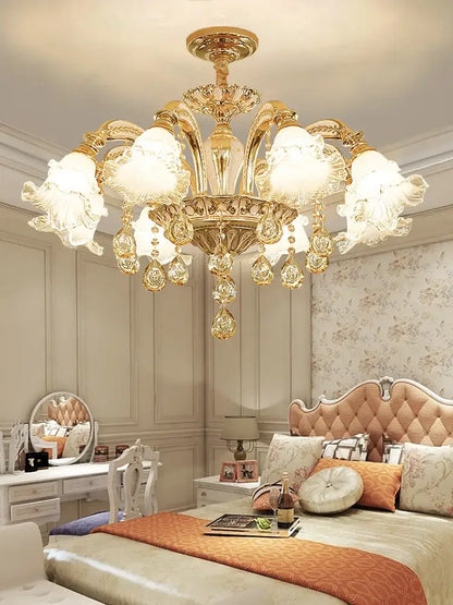 Decorbites™ Kristall-Luxus-Deckenleuchter für Wohnzimmer, Hotel, Villen-Empfangshalle – Nordisch Moderne Beleuchtung