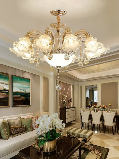Decorbites™ Kristall-Luxus-Deckenleuchter für Wohnzimmer, Hotel, Villen-Empfangshalle – Nordisch Moderne Beleuchtung