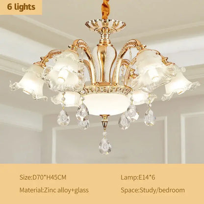 Decorbites™ Kristall-Luxus-Deckenleuchter für Wohnzimmer, Hotel, Villen-Empfangshalle – Nordisch Moderne Beleuchtung