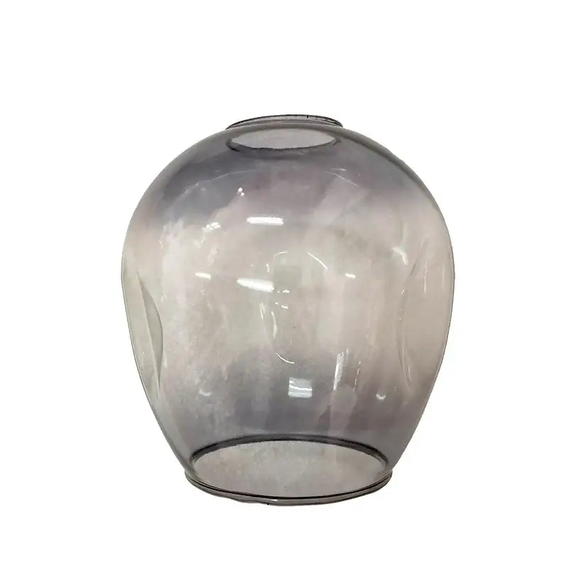 Translucent gray glass ball led lampshade with rounded dome shape and subtle texture for decorbites™ ball led chandelier
