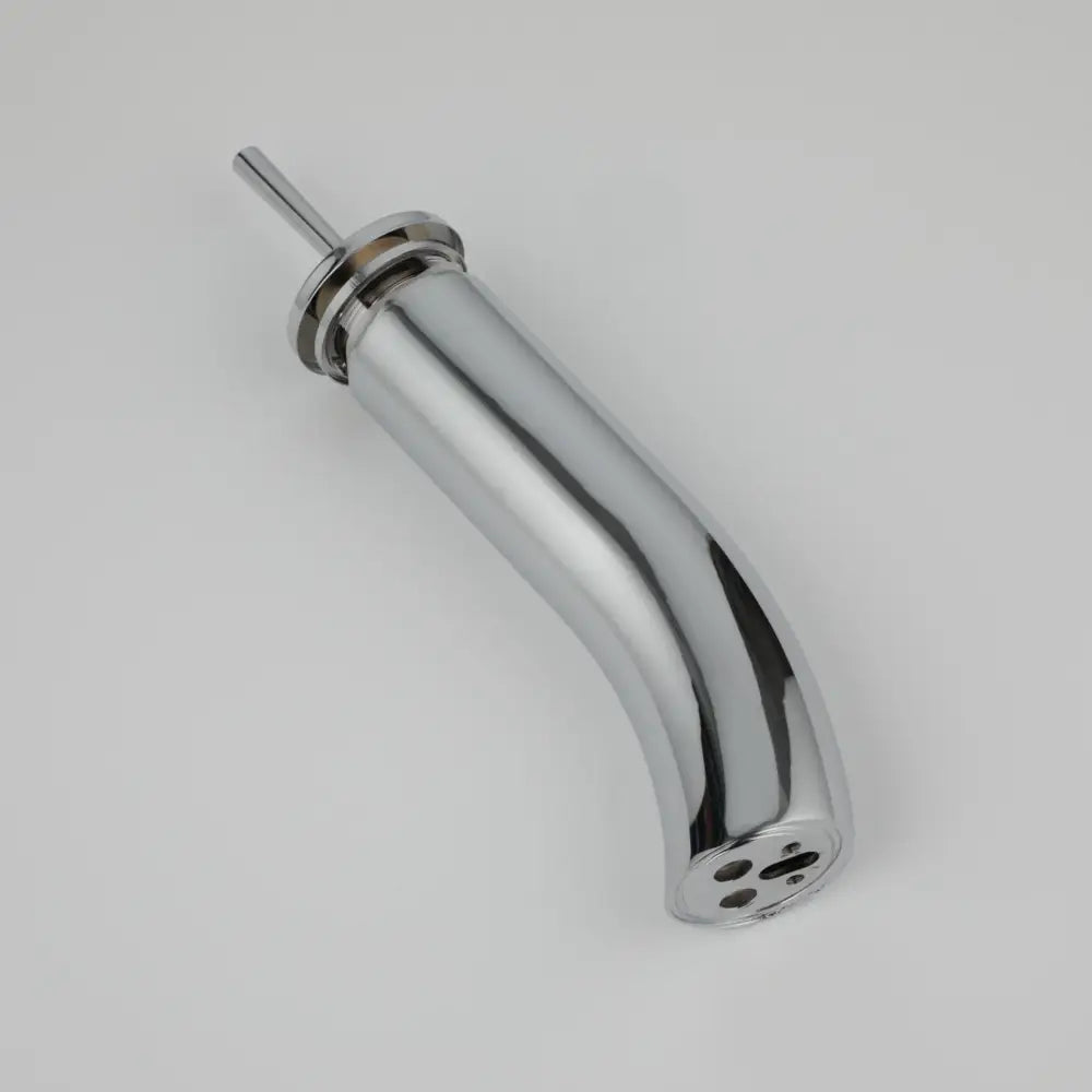 Chrome Glass Waterfall Faucet With Glass Handle