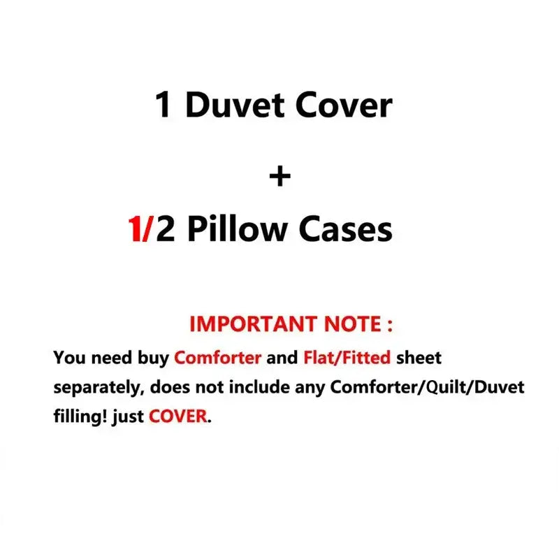 One duvet cover with half pillow cases included in the DecorBites™ kawaii Cinnamoroll bedding set for dorm decor