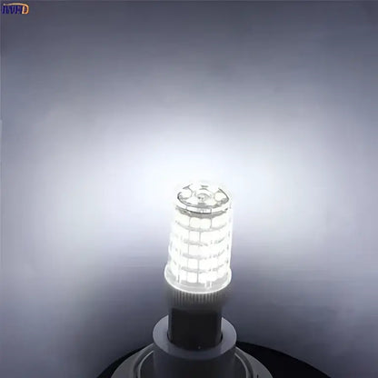 Decorbites led ceramic white cylindrical bi-pin bulb with vertical leds dimmable 4w 320lm replace halogen