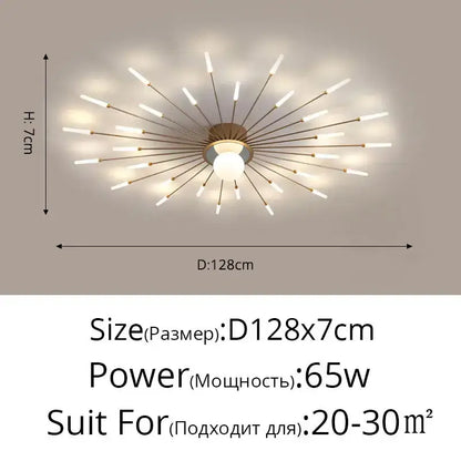 Modern decorbites led chandelier lights with brass-toned base and frosted cylindrical led bulbs for indoor use