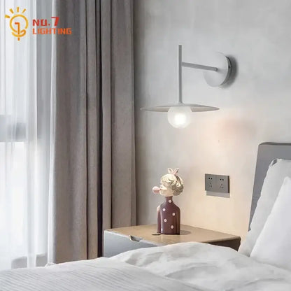 Minimalist white wall lamp with frosted glass bulb featuring decorbites led g9 wall lamp industrial modern design