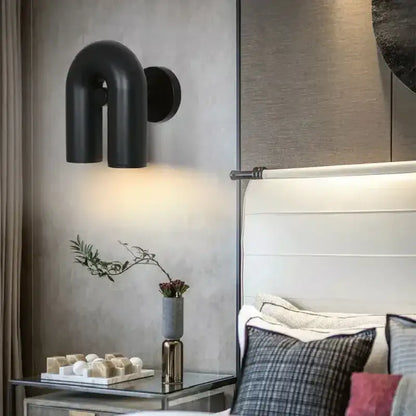 Black decorbites™ led gu10 wall sconce reading lamp with matte finish for chic home decor and sconce reading lamp use