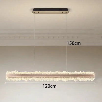 Decorbites led indoor chandelier lighting with rose gold frame and clear crystal beads for stylish bedroom decor