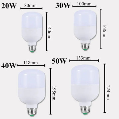 Four white decorbites led indoor ufo ceiling lamp bulbs with varying wattages and standard screw bases for living rooms