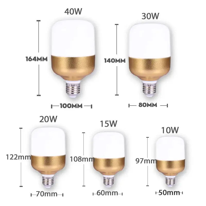 White and gold decorbites led round cylindrical ceiling lamp with 10w to 40w wattage options for bright indoor lighting