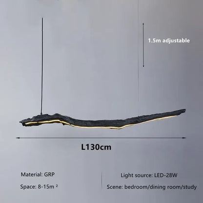 DecorBites™ LED Strip Lights: Nordic Personality Hanging Lamps for Home, Office, and Cafe