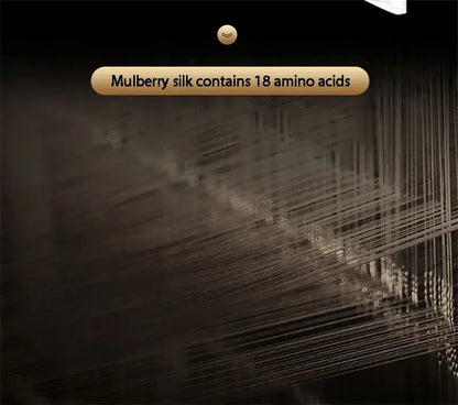 Fine lustrous mulberry silk threads interwoven on a loom for decorbites luxury natural mulberry silk bedding set duvet cover