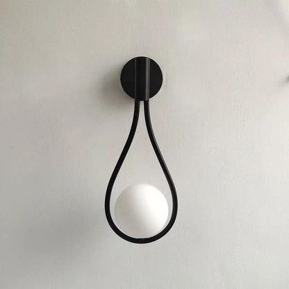 Modern Nordic Wall Lamp - Black / Single Wall Sconce