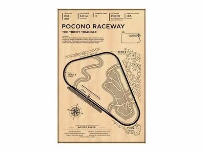 Vintage-style sepia-toned decorbites™ monaco grand prix racing poster featuring detailed track layout and race history