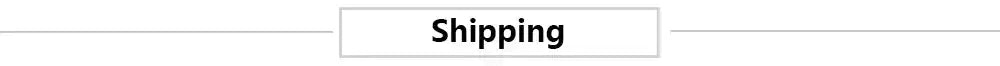 Shipping label with black text on white background for DecorBites™ pulp fiction canvas wall art packaging