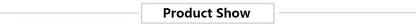 Product show banner with black text on white background for DecorBites™ pulp fiction canvas wall art