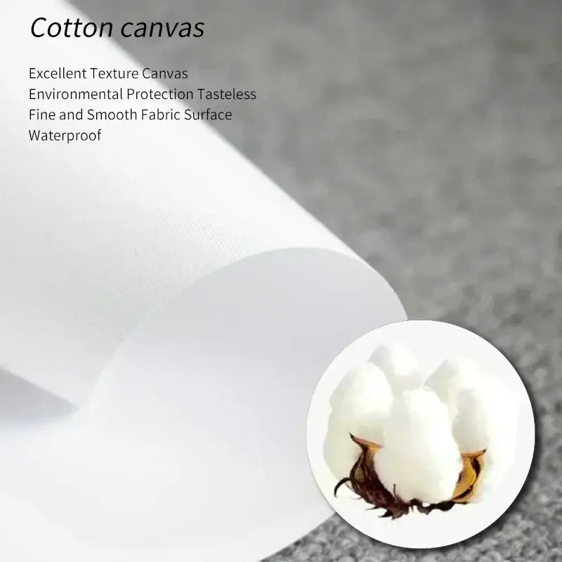 Decorbites™ pulp fiction canvas wall art with white cotton canvas featuring fine texture and waterproof qualities