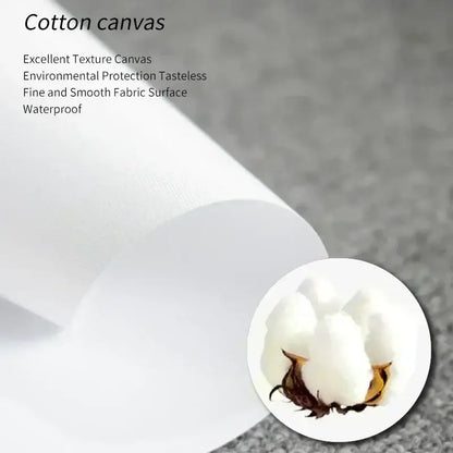 Decorbites™ pulp fiction canvas wall art with white cotton canvas featuring fine texture and waterproof qualities