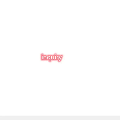 Pink neon style inquiry text highlighting decorbites™ nordic u shape led ceiling chandelier design features