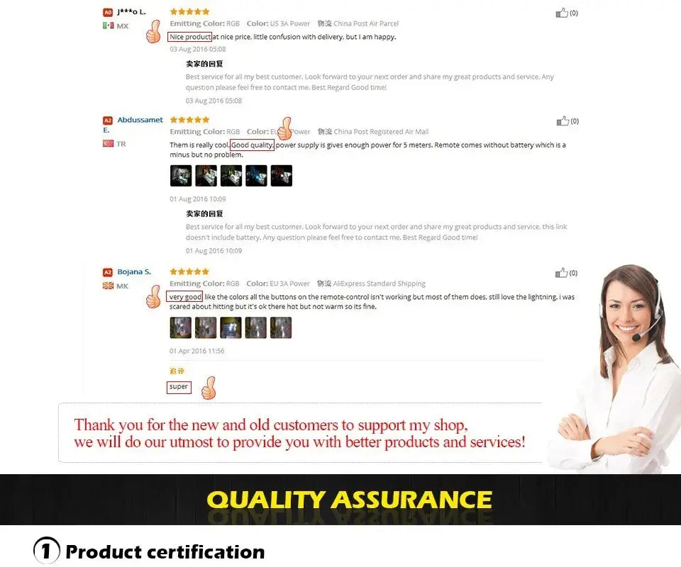 A smiling woman in a white blouse wearing a headset beside the cream iron decorbites rotatable nordic led pendant light