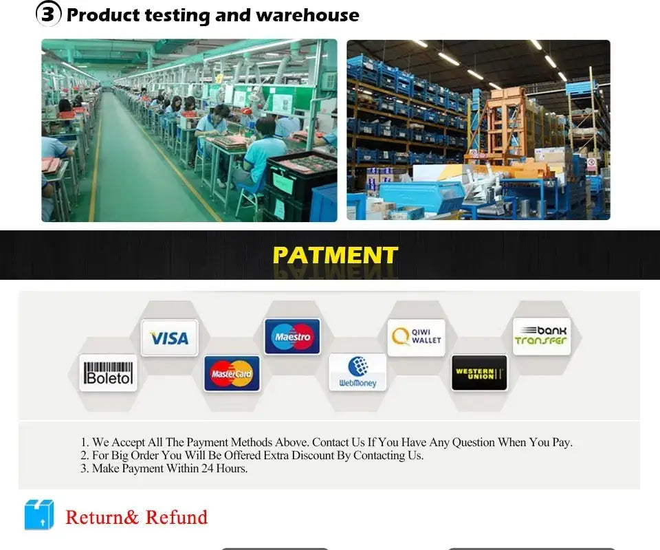 Payment method logos including visa mastercard and qiwi wallet for decorbites™ rotatable nordic cream iron led pendant light