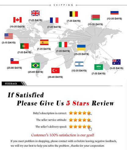 World map showing shipping times with flags for decorbites™ singer harris styles lyrics art poster delivery durations