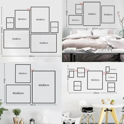 Modern minimalist white framed vintage floral vase canvas wall art in various sizes for contemporary home decor