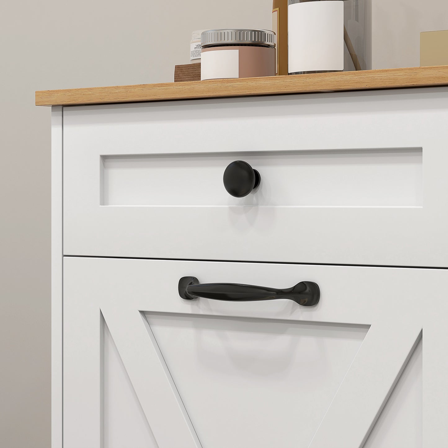 Klappbarer Wäschekorb-Schrank