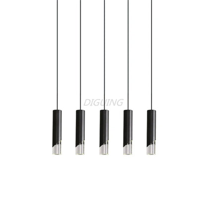 Dimmable Gold and Black Aluminum LED Pendant Light - Decorbites