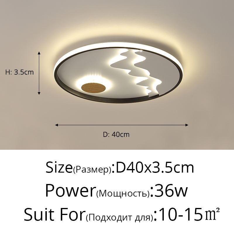 Kuppel Lampe Im Runden Schlafzimmer