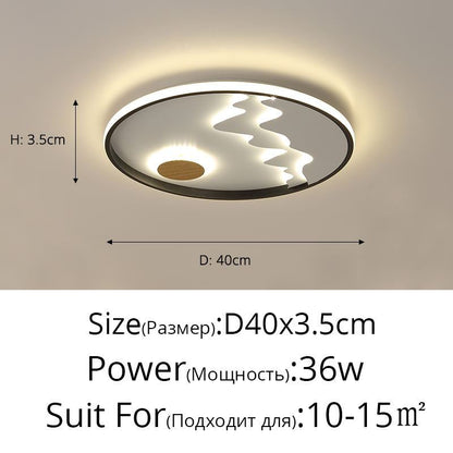 Kuppel Lampe Im Runden Schlafzimmer